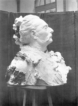  Бюст работы Родена, 1909